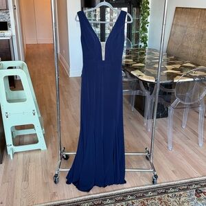 Jovani Midnight Blue Dress